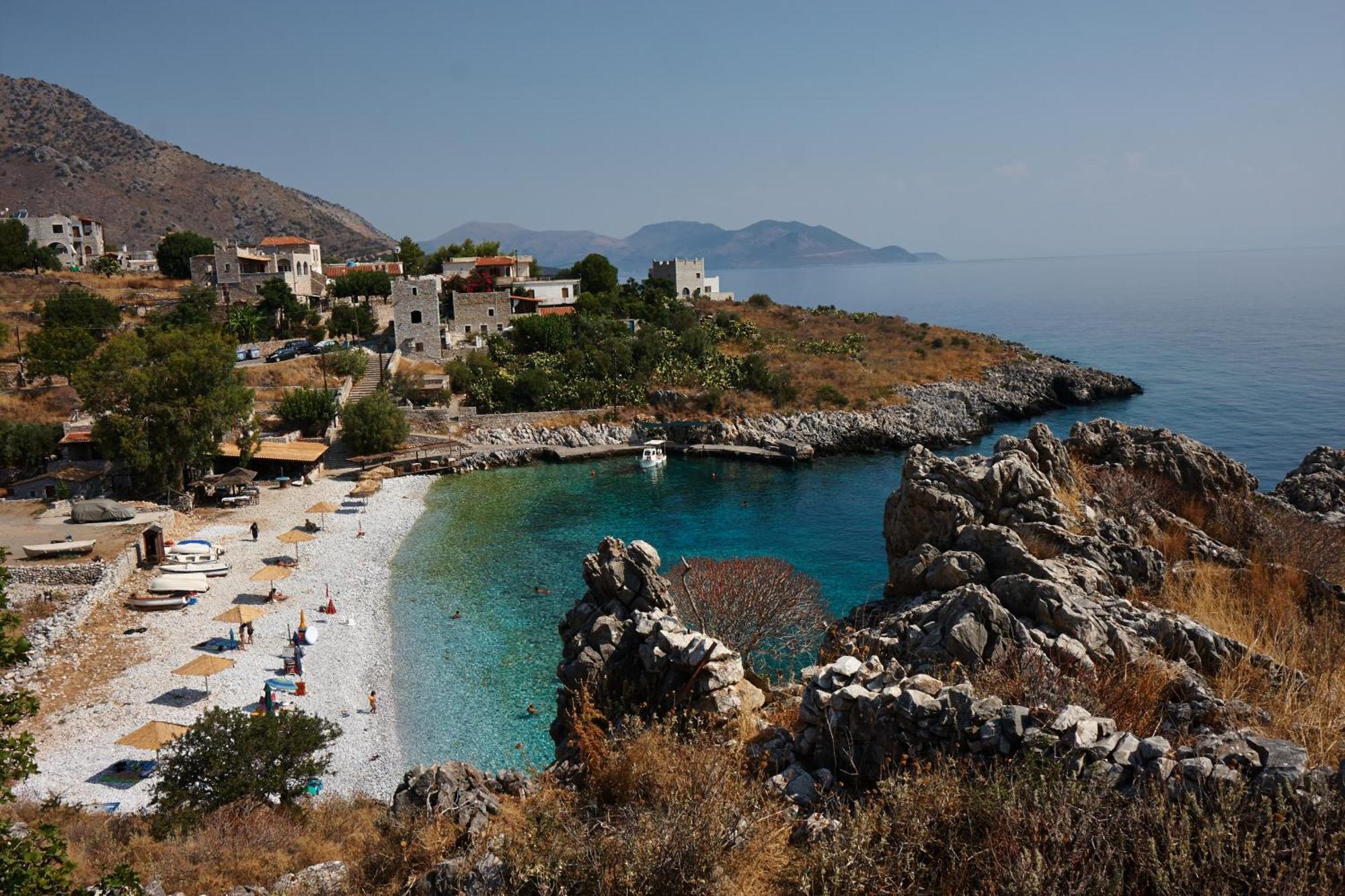 Отель Marathos Bay Kokkala Экстерьер фото